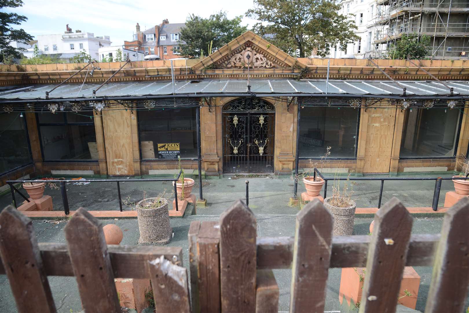 Campaigners from the Friends of the Leas Pavilion hope to open the venue as a community space. Picture: Gary Browne/KM Group