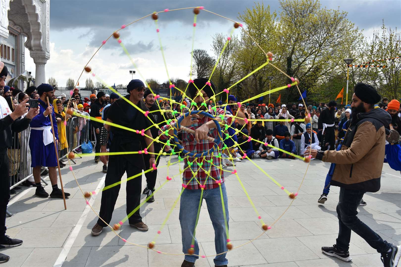 Vaisakhi 2023 festivities in Gravesend. Picture: Jason Arthur