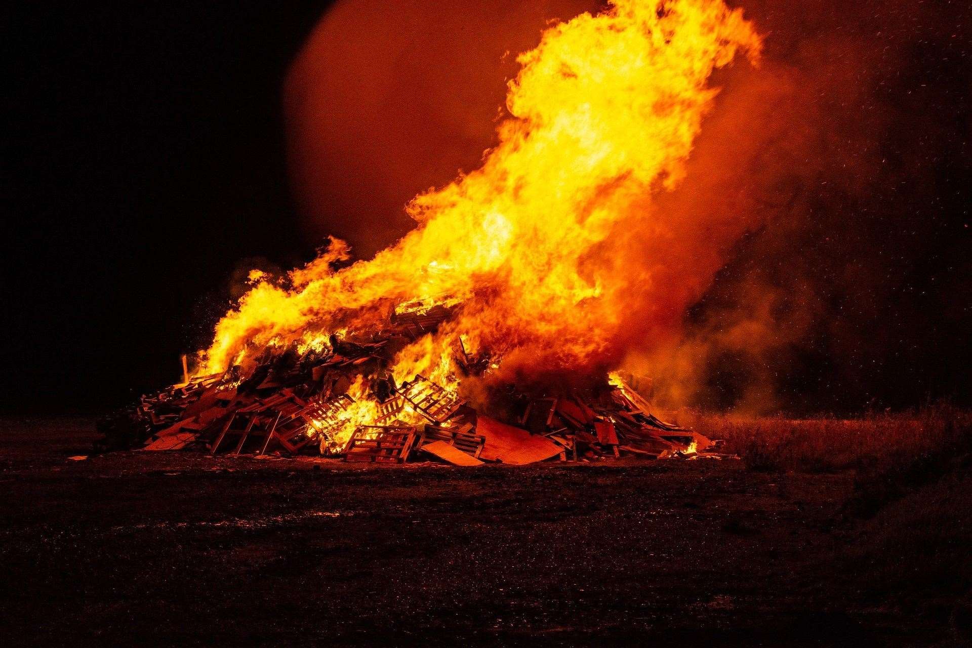 People lit bonfires around London to celebrate the plot's failure - a tradition that has continued for over 400 years