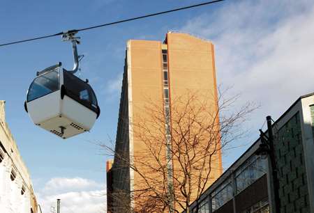 How Chatham might look with a cable car running through it.