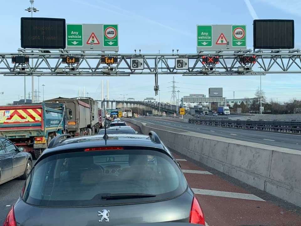 The crossing is the cause of poor air quality in Dartford, says council leader Jeremy Kite. Picture: Dan Elliott