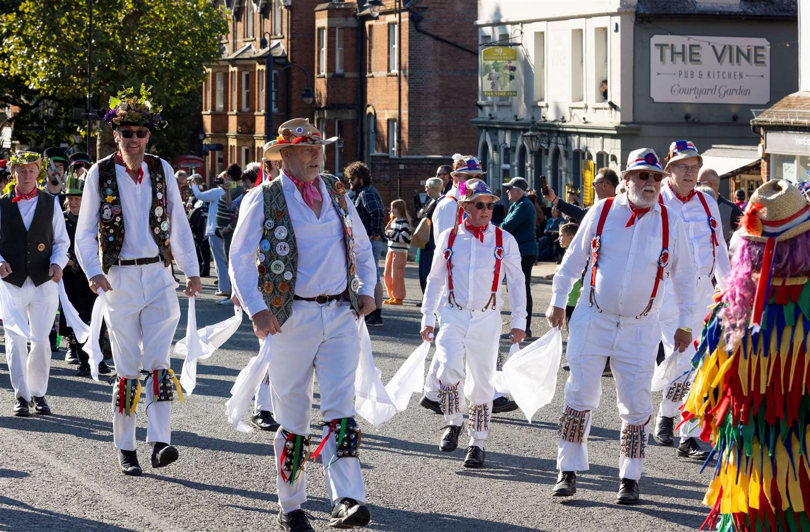 Morris dancing has been a staple of the Tenterden Folk Festival. Picture: Shepherd Neame