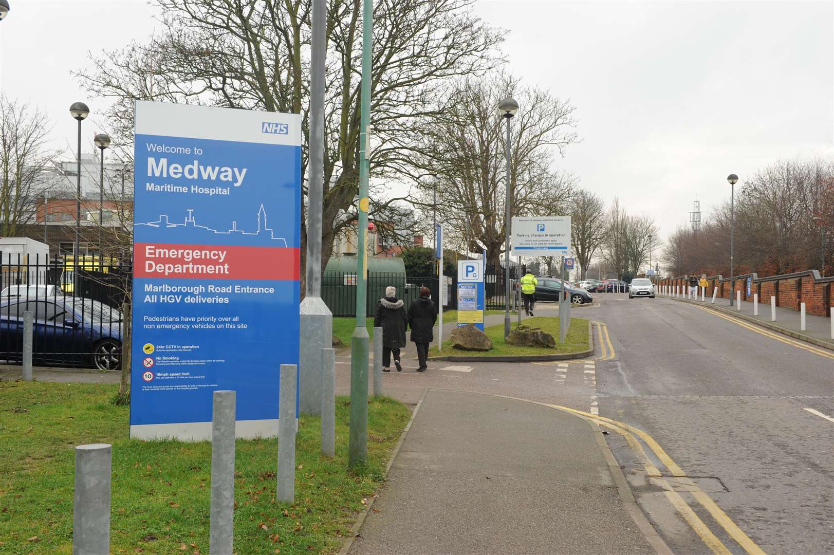Medway Maritime Hospital where more than 600 Covid patients have now died