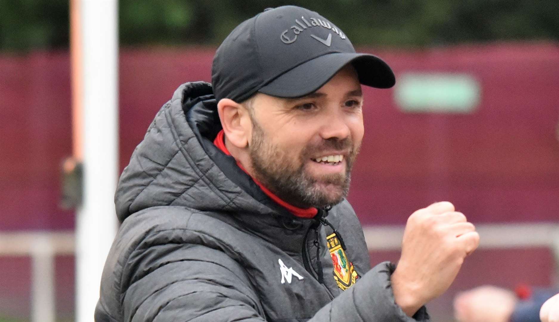 Darren Blackburn was manager of Sittingbourne before a spell as no.2 at Hythe Town Picture: Ken Medwyn