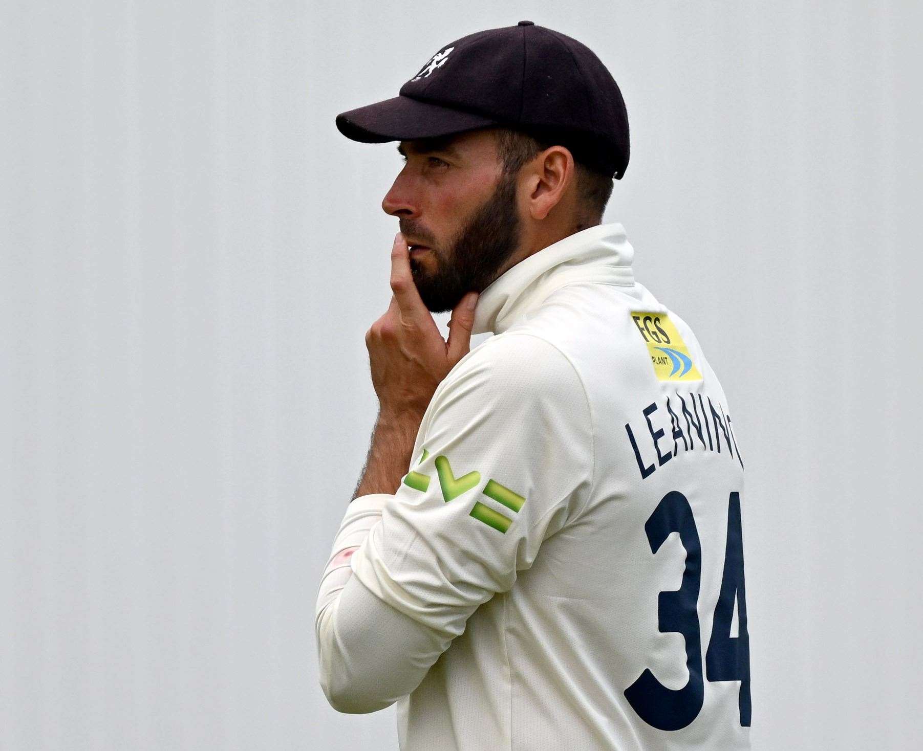 Jack Leaning – has been Kent’s red-ball captain since Sam Billings stood down from that role in June. Picture: Keith Gillard