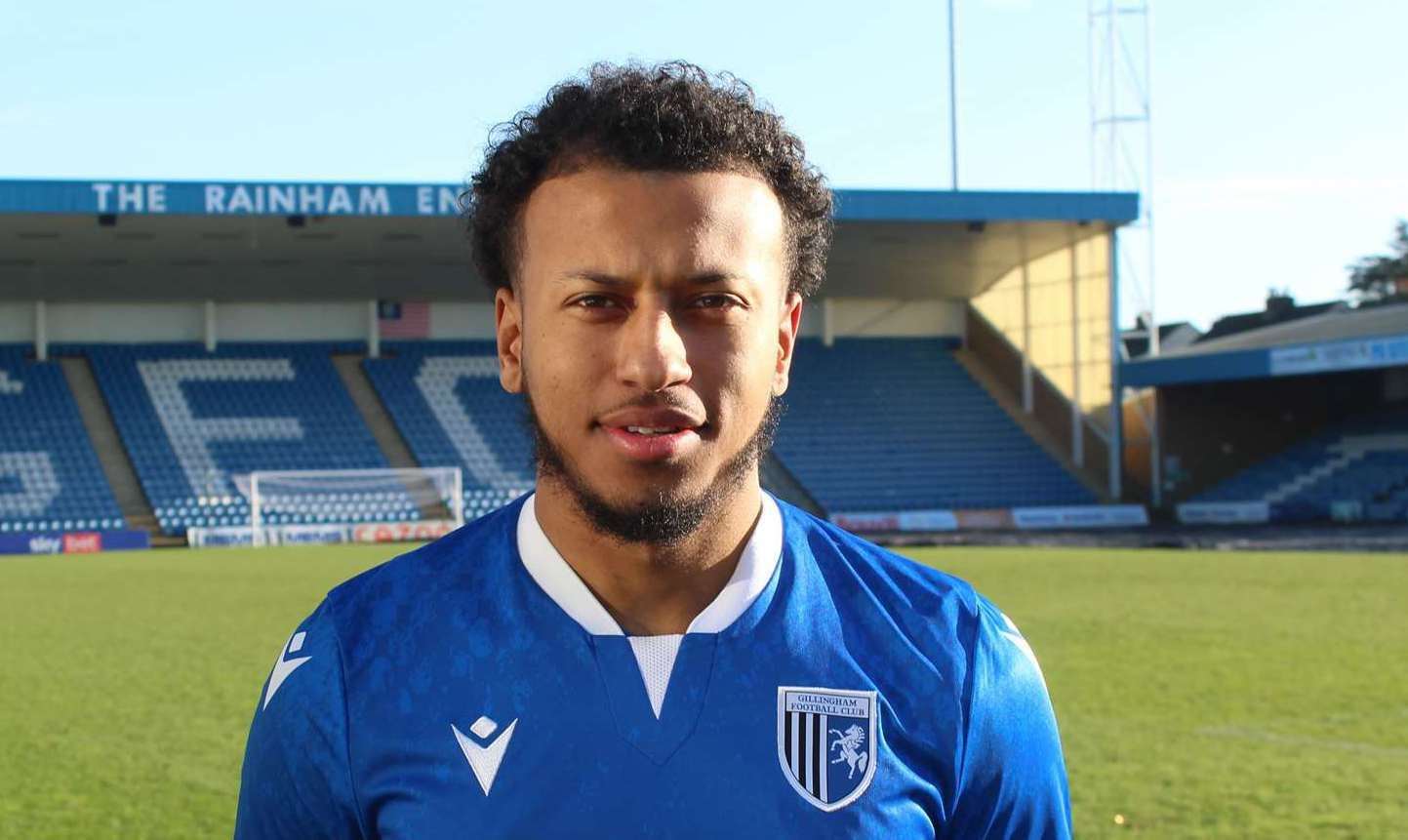 Gillingham forward Jayden Clarke