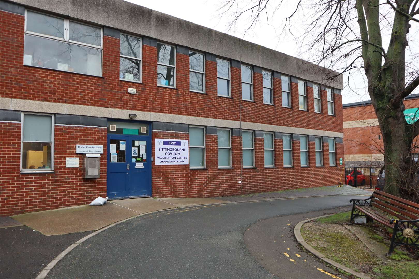 Age UK's Heather House day centre in the Avenue of Remembrance, Sittingbourne, is being used as a coronavirus vaccination centre.