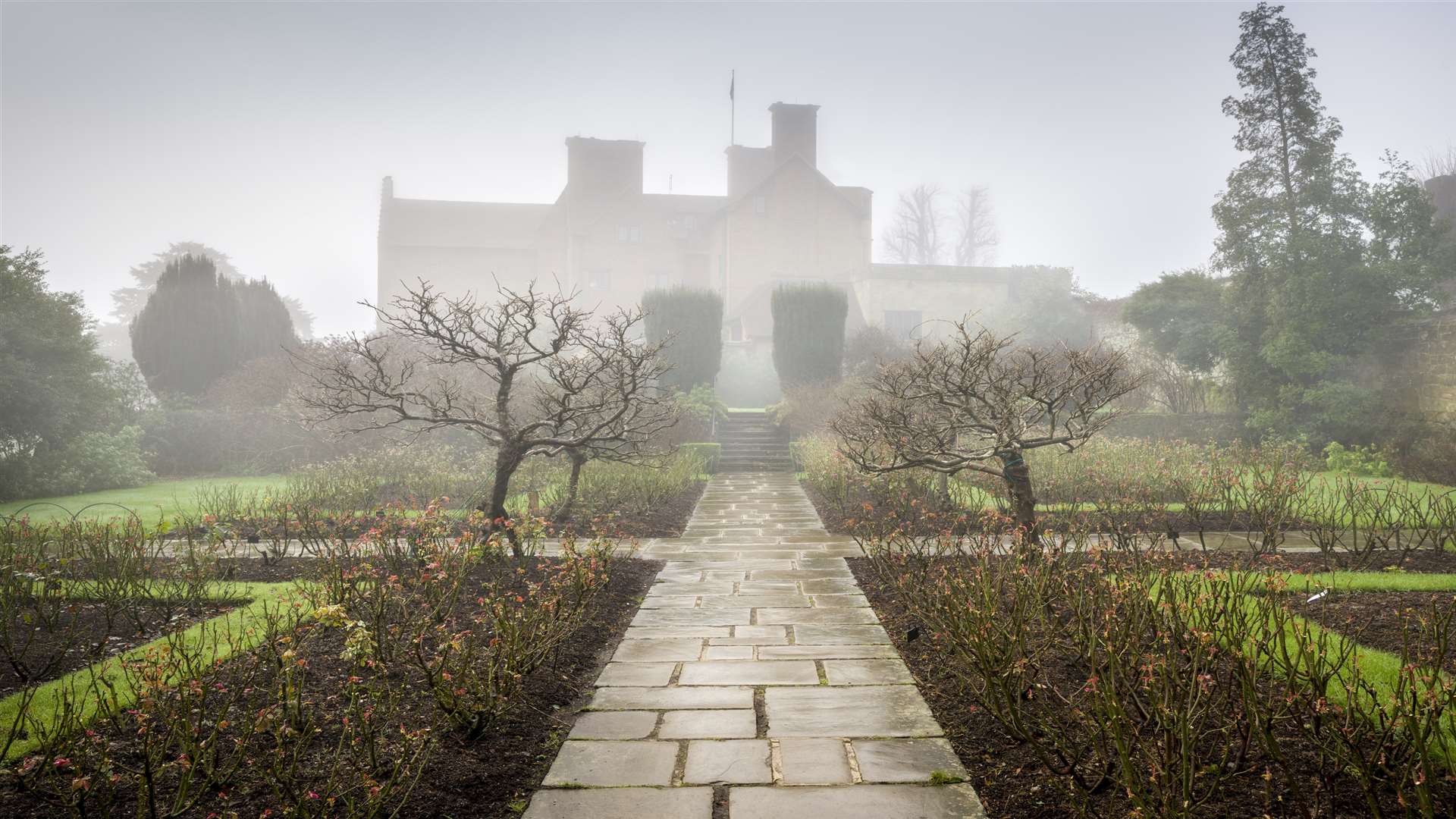 Lady Churchill's rose garden at Chartwell Picture: National Trust