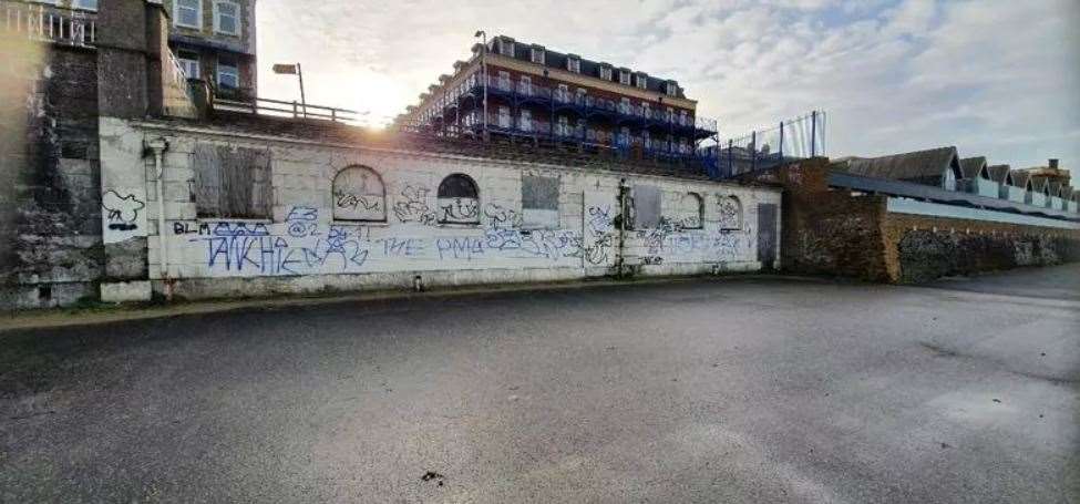 The old public conveniences in Westbrook, near Margate. Picture: Votta Sales and Lettings/Right Move