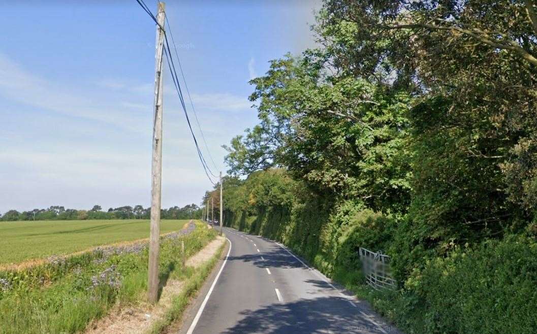 The crash happened in Manston Road, Birchington. Picture: Google