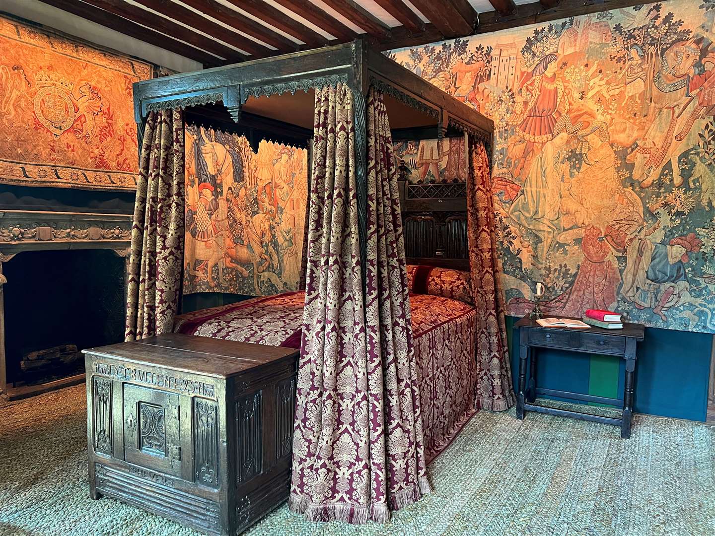 The Best Bedchamber at Hever Castle after renovation work. Photo: Hever Castle and Gardens