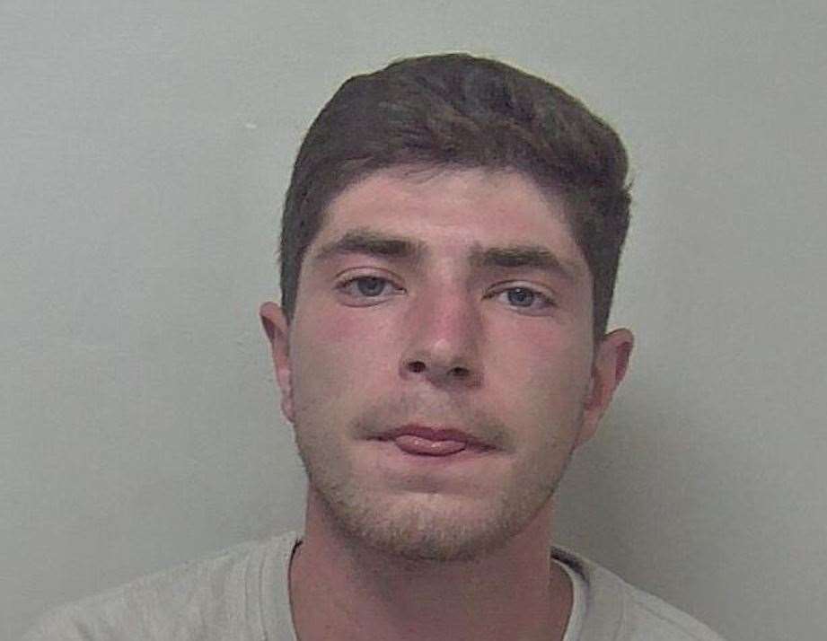 Felix Boo, 24, of Whitstable, was jailed at Canterbury Crown Court for three years for drugs offences and money laundering