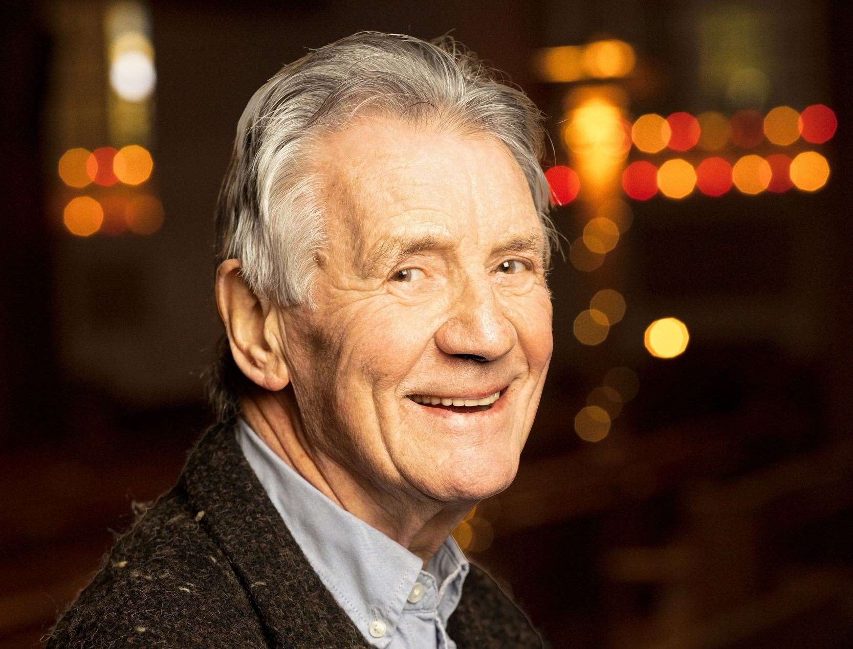 Sir Michael Palin will show the winners around with his son Will. Picture: Andy Silett/ National Churches Trust