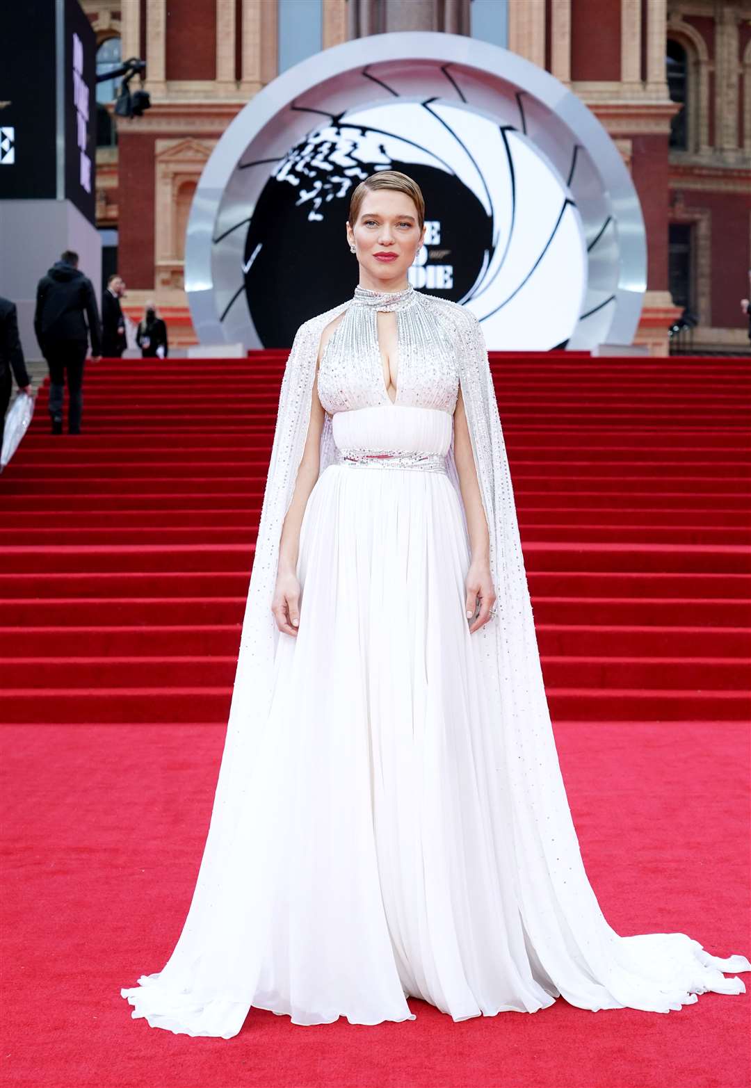 Lea Seydoux said the premiere was a bittersweet occasion (Ian West/PA)