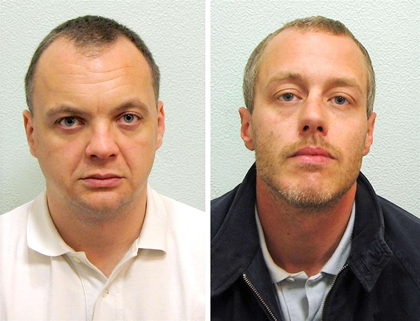 Gary Dobson (left) and David Norris who were jailed for Stephen’s murder at the Old Bailey in 2012 (CPS/PA)