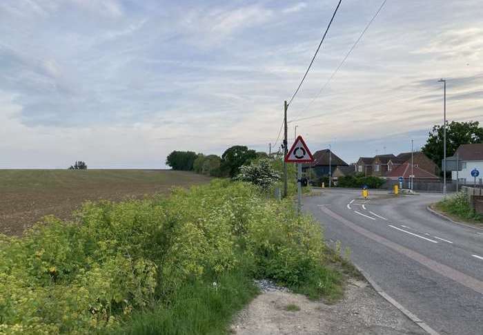 Fields could become a housing estate off Scocles Road, Minster, Sheppey. Picture: John Nurden