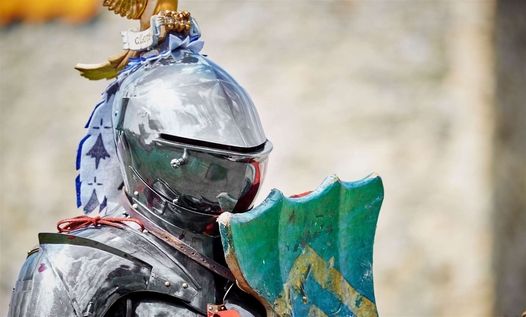 Watch fearless knights battle it out at Dover Castle this bank holiday. Picture: English Heritage