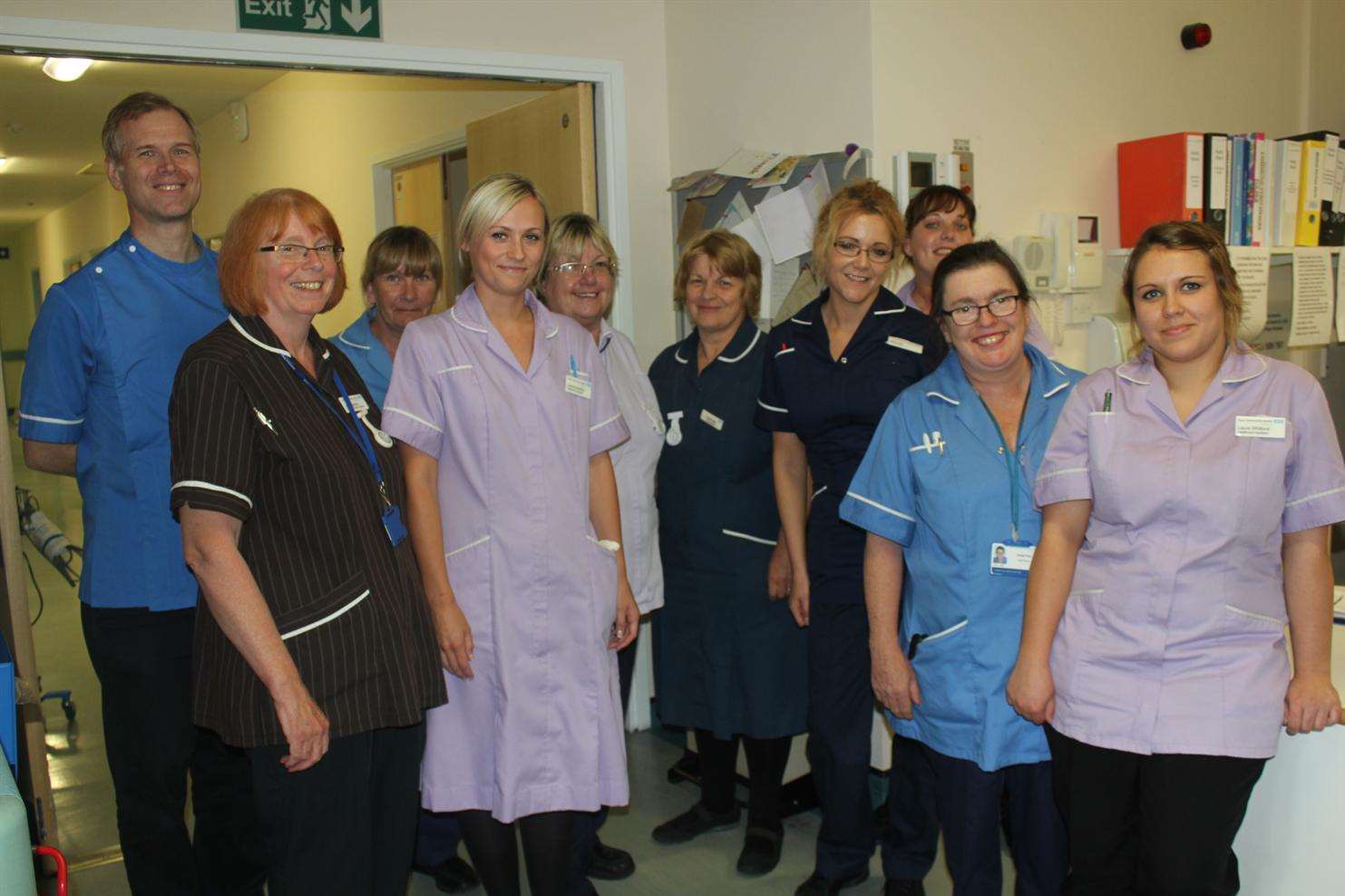 Sheppey Community Hospital team