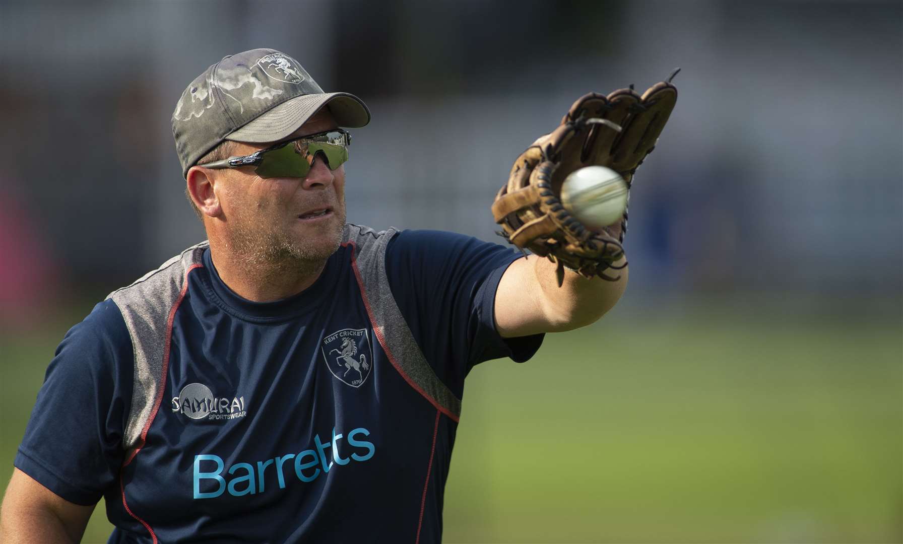 Kent head coach Matt Walker. Picture: Ady Kerry