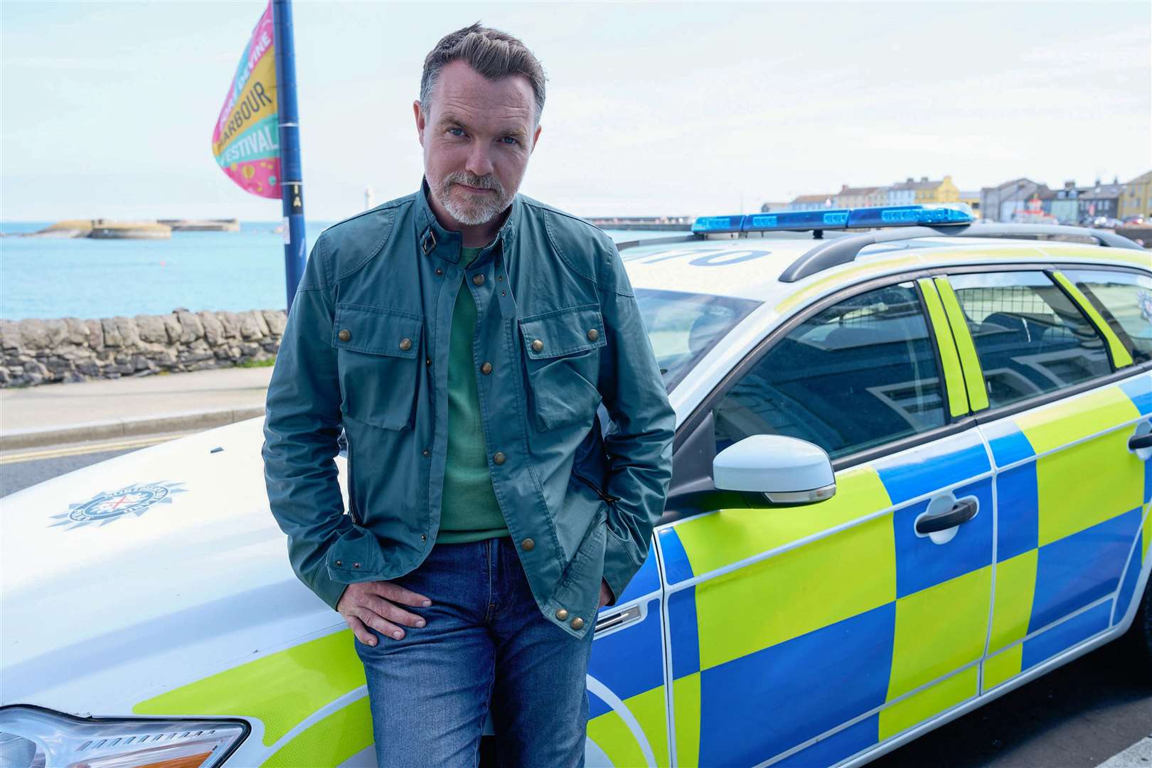 Ciaran McMenamin stars as Inspector Finn O’Hare in Hope Street(Jack McGuire/Long Story TV/BBC/PA)