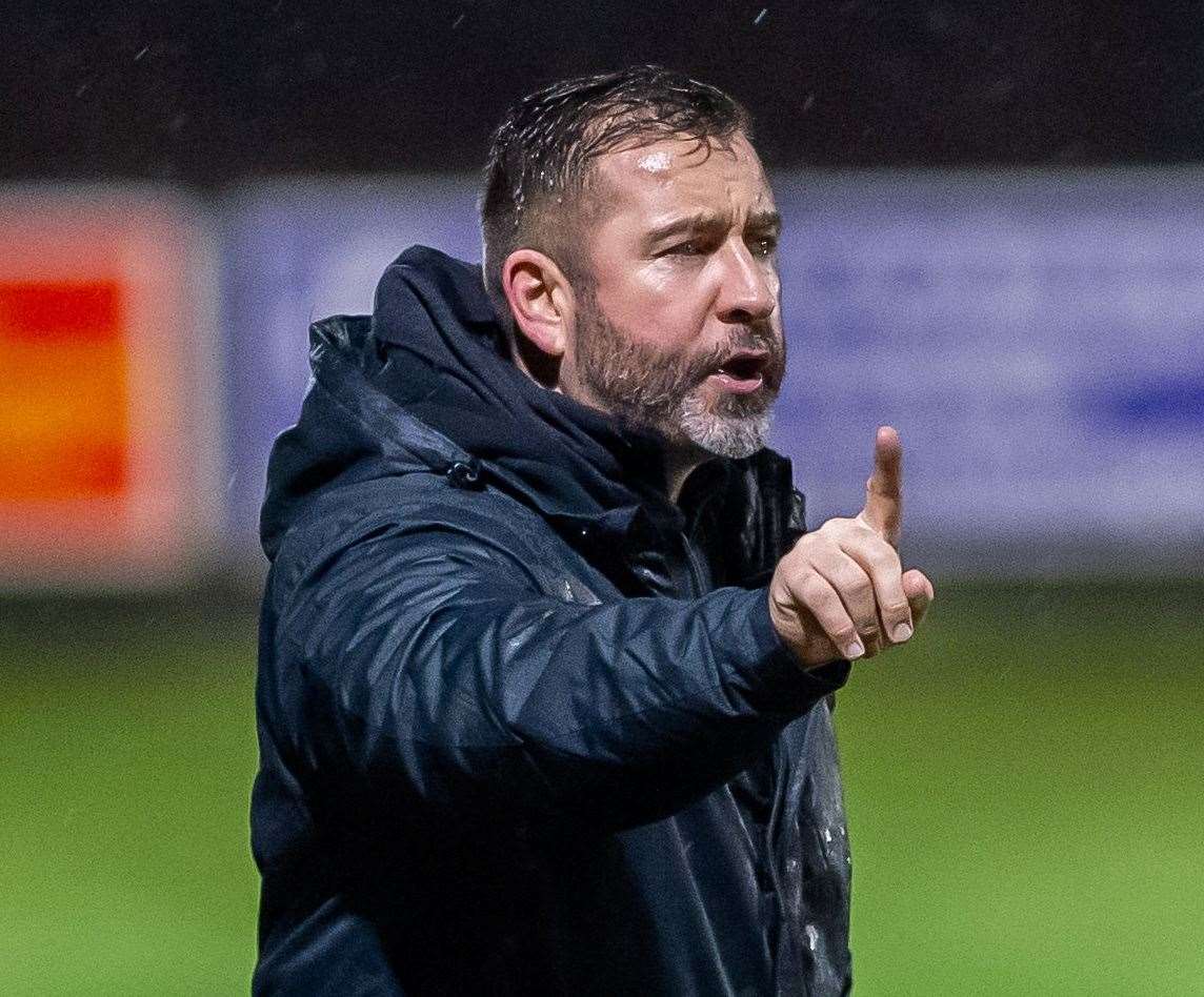 Sittingbourne manager Ryan Maxwell. Picture: Ian Scammell