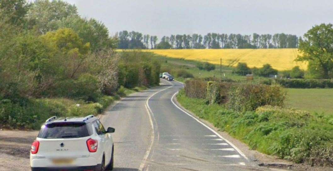 Two men have been taken to hospital with 'serious injuries' after a crash in Town Road, Cliffe Woods, Rochester. Picture: Google