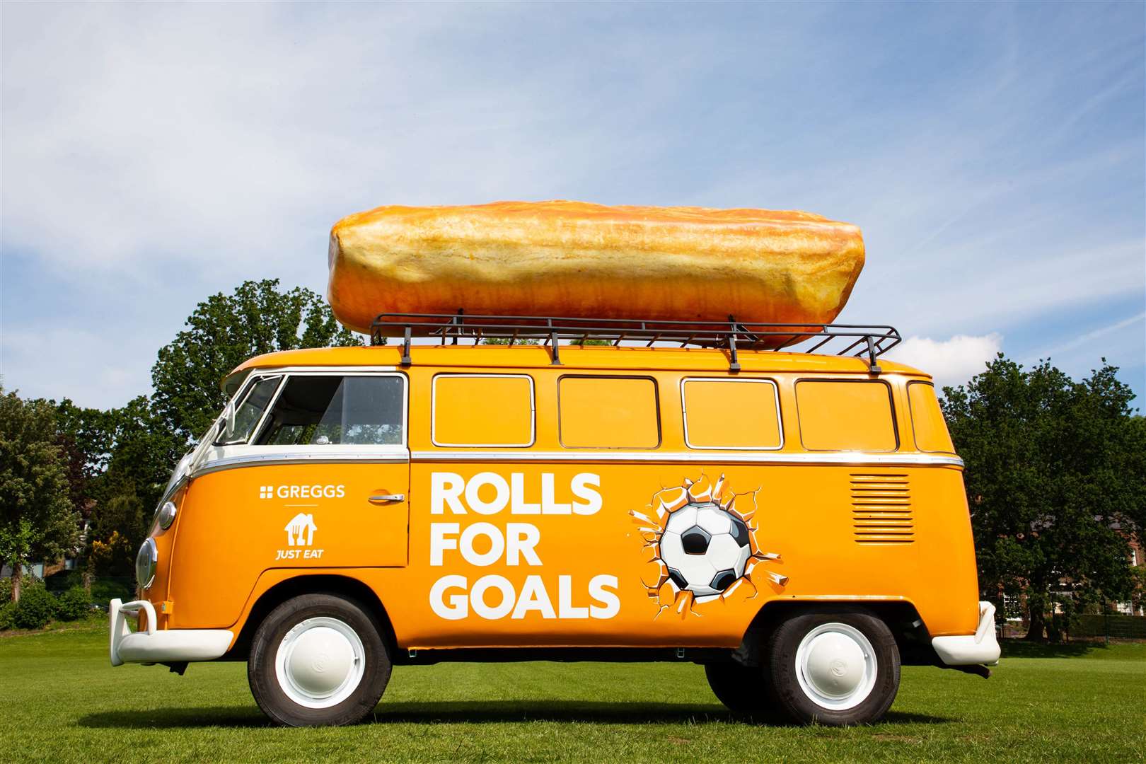 Just Eat and Greggs have teamed up to offer free sausage rolls for Euro2020 goals scored on UK soil. Photo credit: David Parry/PA Wire