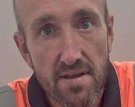 Child rapist Billy Ward, 40, of Castle Road, Chatham, has been jailed. Picture: Kent Police