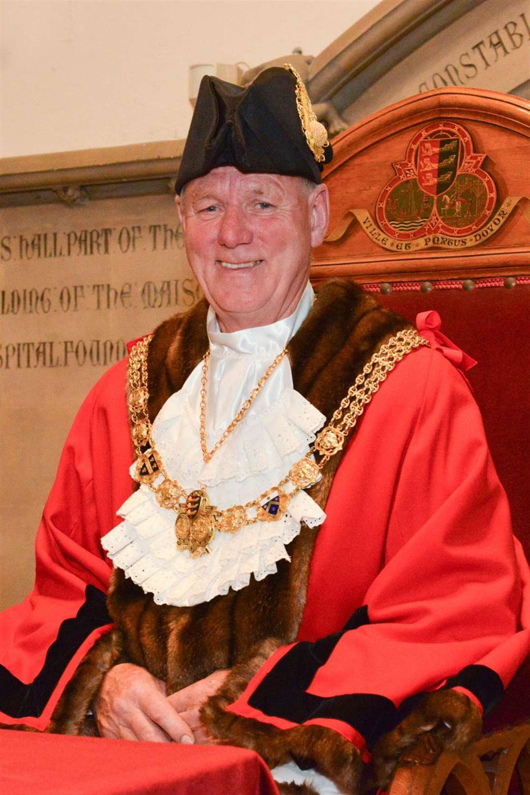New Dover mayor Gordon Cowan. Picture courtesy of Dover Town Council