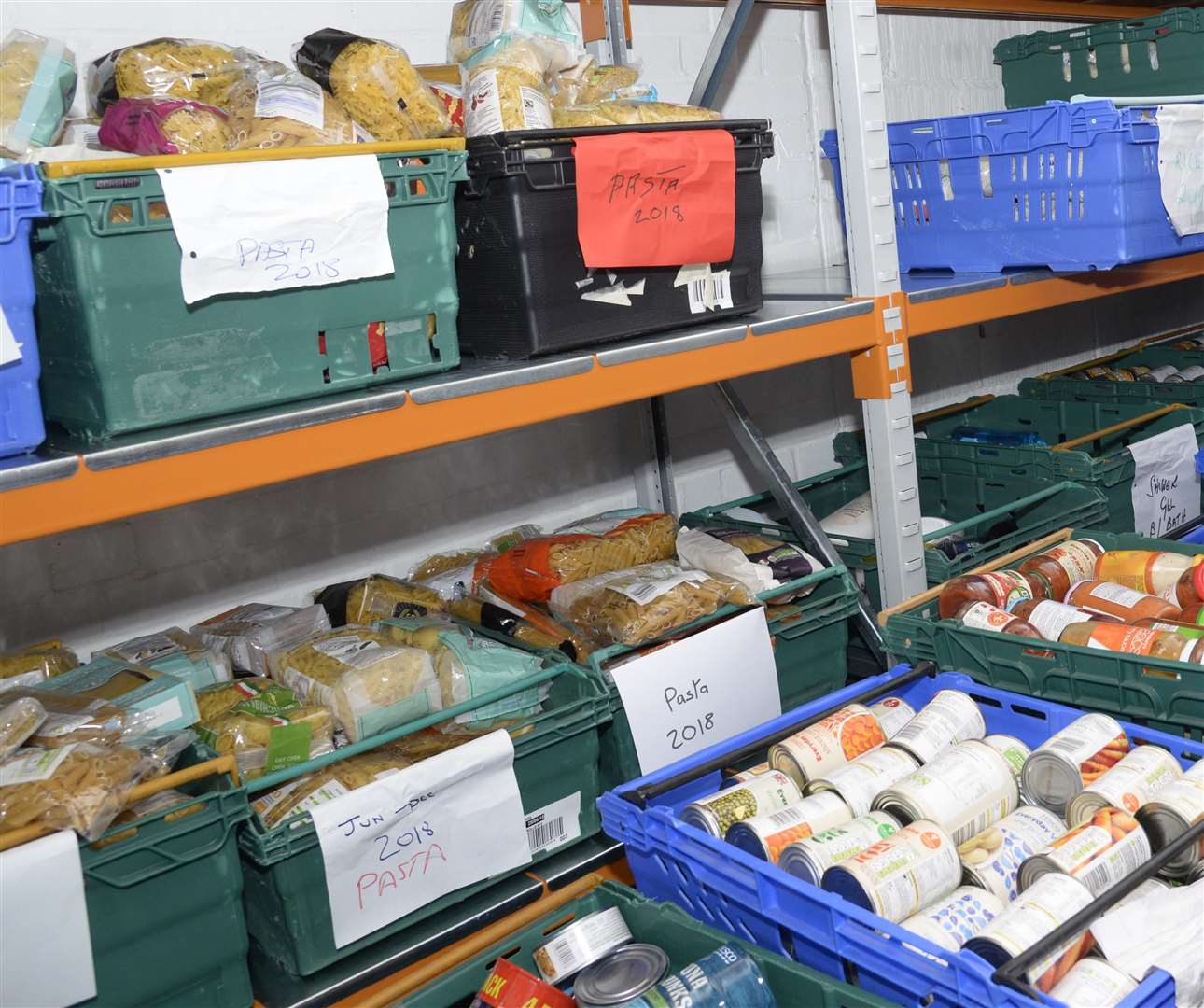Trussell Trust foodbank release statistics for Kent