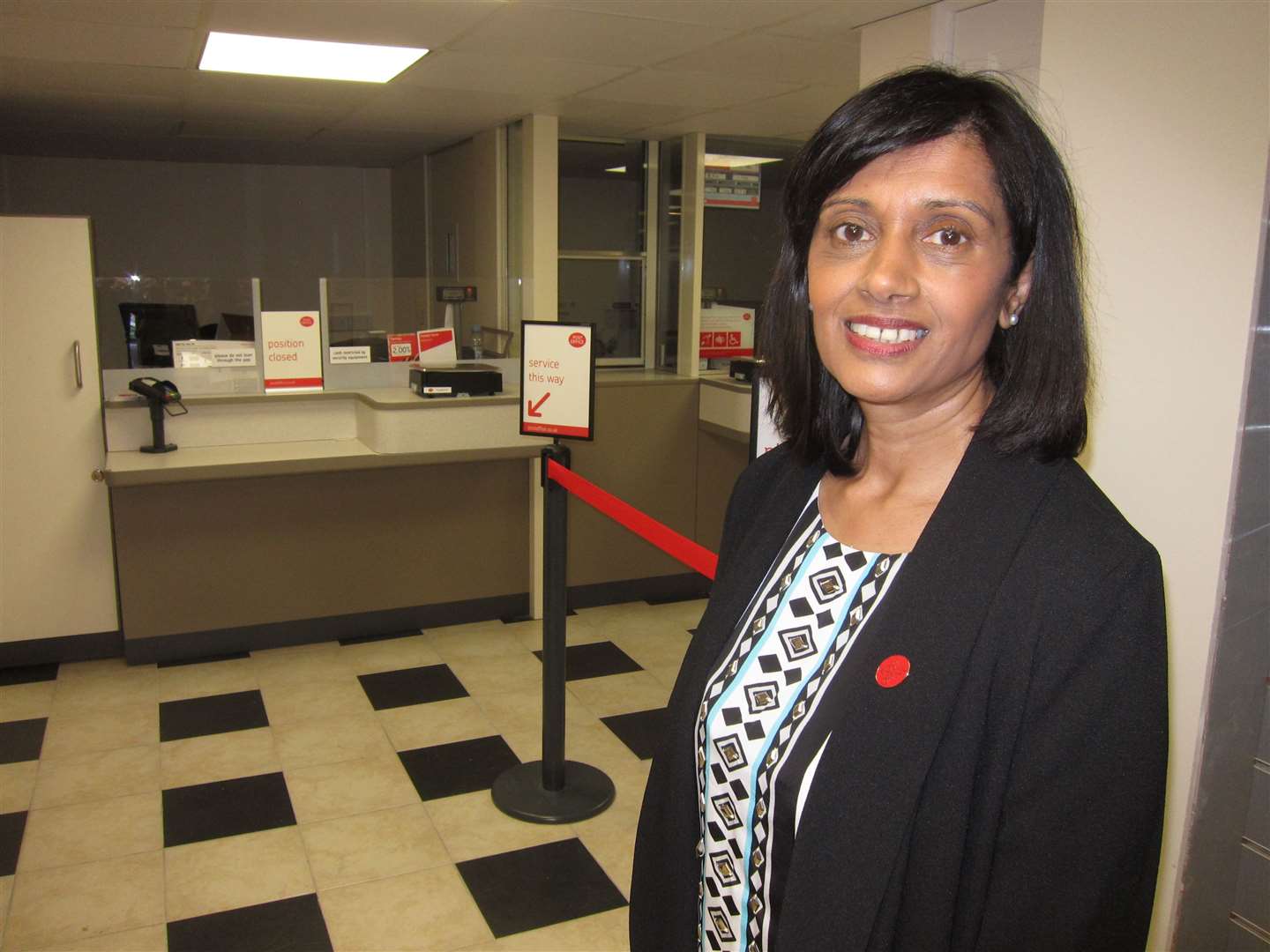 Kirti Patel runs the sub-Post Office in Longport, Canterbury