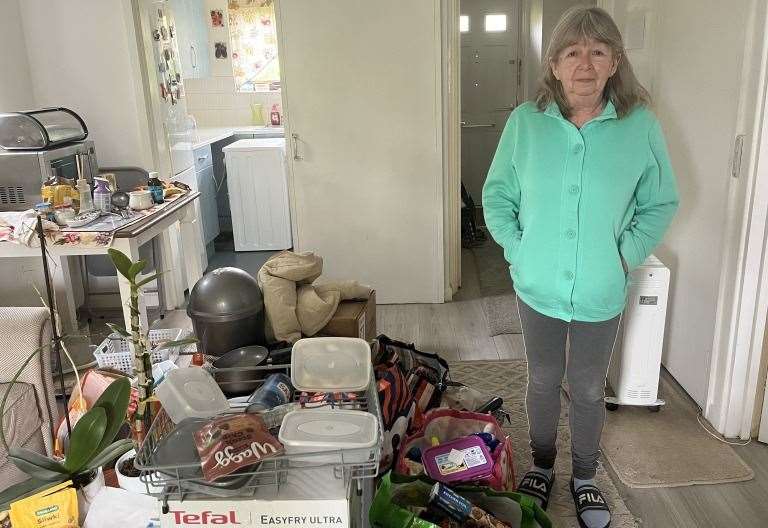 Pensioner with cancer tells of struggles living in damp-ridden flat in Downland Court, Ashford