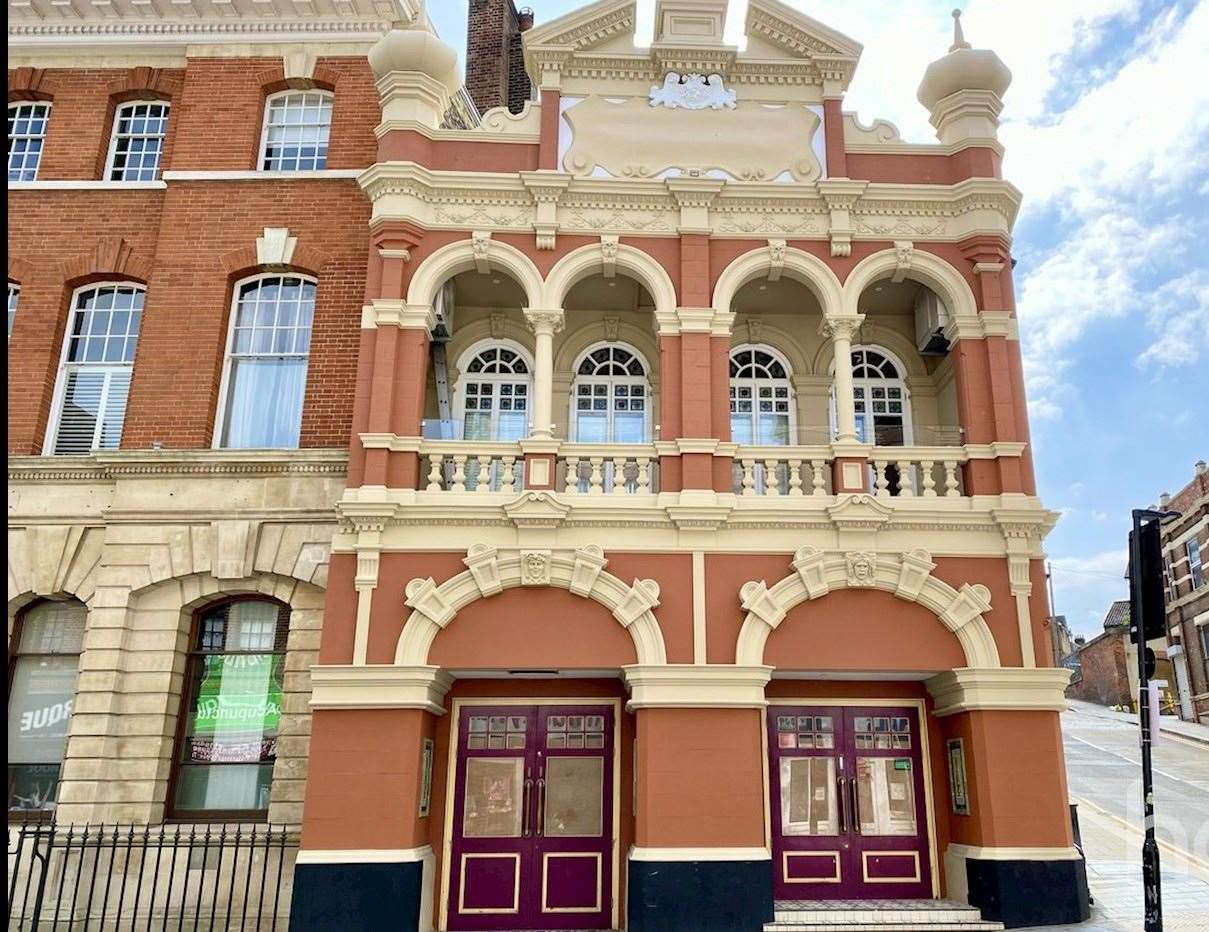The two bedroom apartment for sale inside the converted former Theatre Royal in Chatham. Picture: Haart Medway