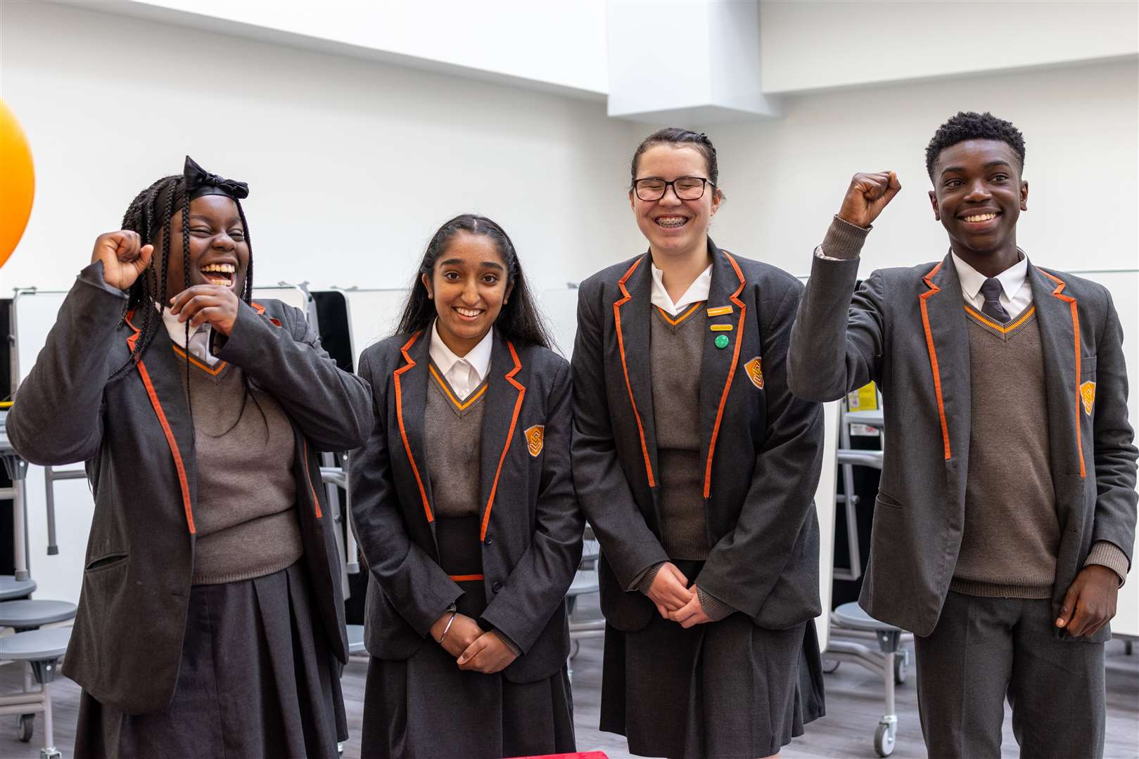 Year 9 students were excited to move into the new building. Photo: Endeavour MAT (57431416)