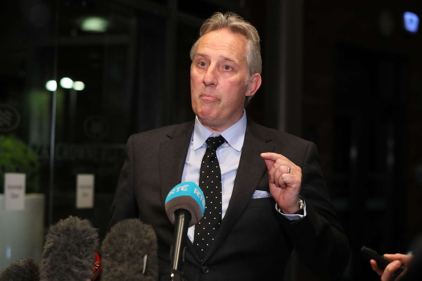 Ian Paisley warned that businesses in Northern Ireland are facing ‘commercial discrimination’ (Brian Lawless/PA)