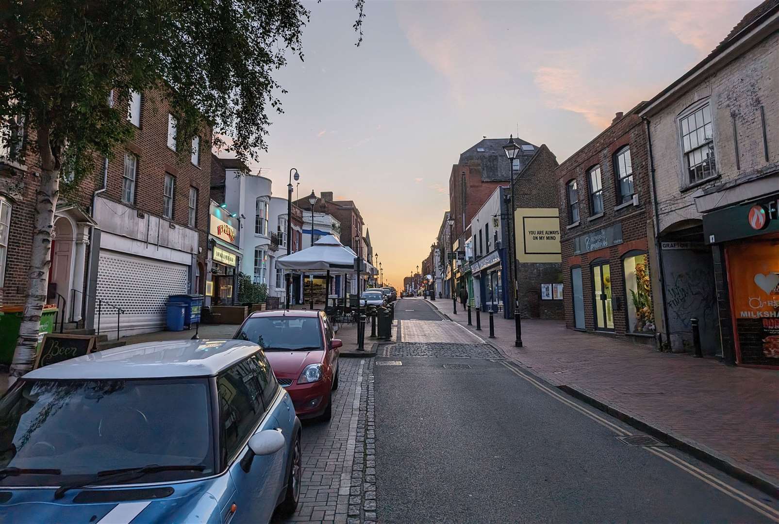 Sittingbourne High Street will be patrolled during the school holidays. Picture: Swale council