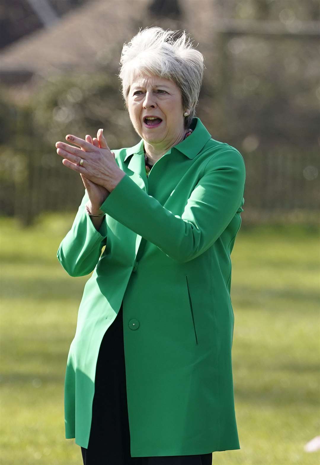 Former prime minister Theresa May (Andrew Matthews/PA)