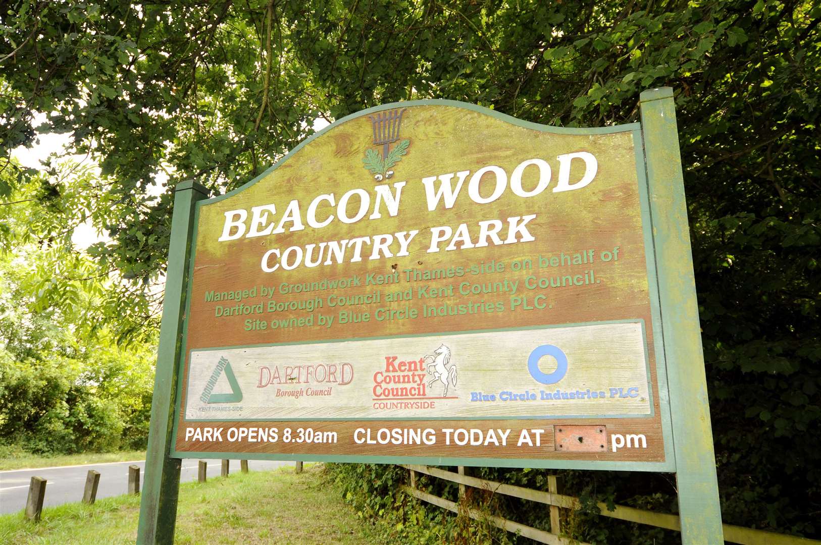 Scene of the attack: Beacon Wood Country Park