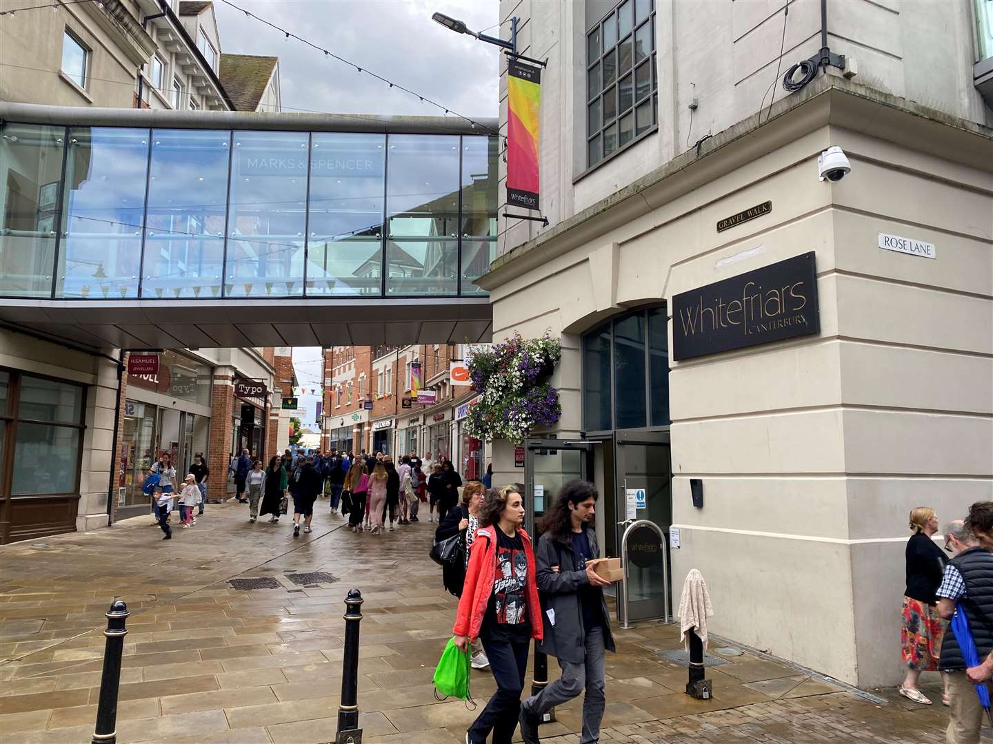 Canterbury City Council has also invested heavily in the Whitefriars shopping precinct