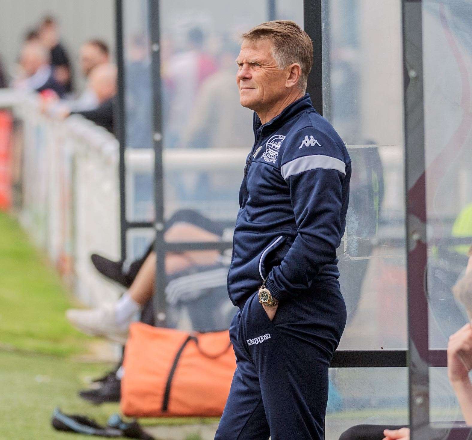 Dover manager Andy Hessenthaler. Picture: Stuart Brock