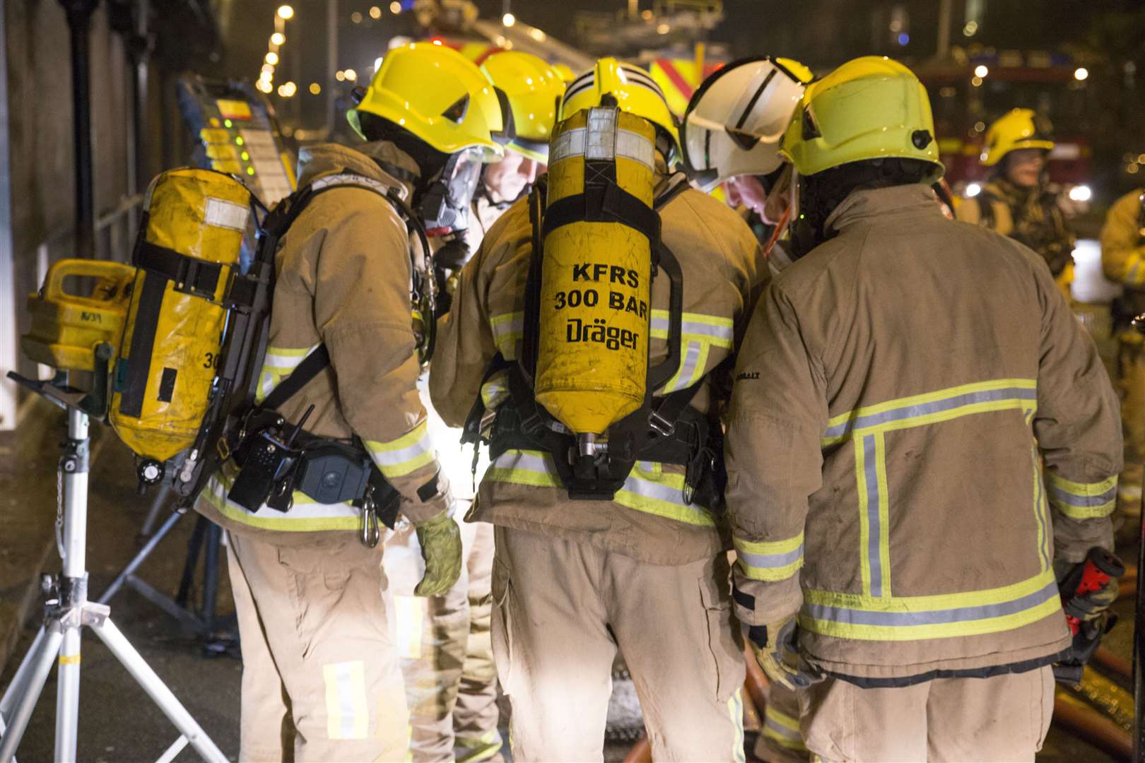 Fire crews were called early this morning. Stock pic: KFRS