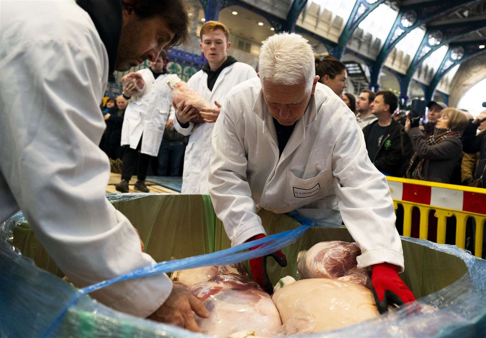 Smithfield Market (Jordan Pettitt/PA)