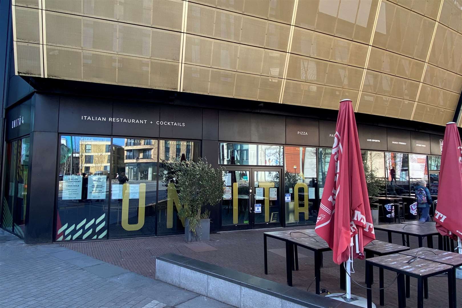 Unita 4 closed in February 2023 after almost two years at Elwick Place