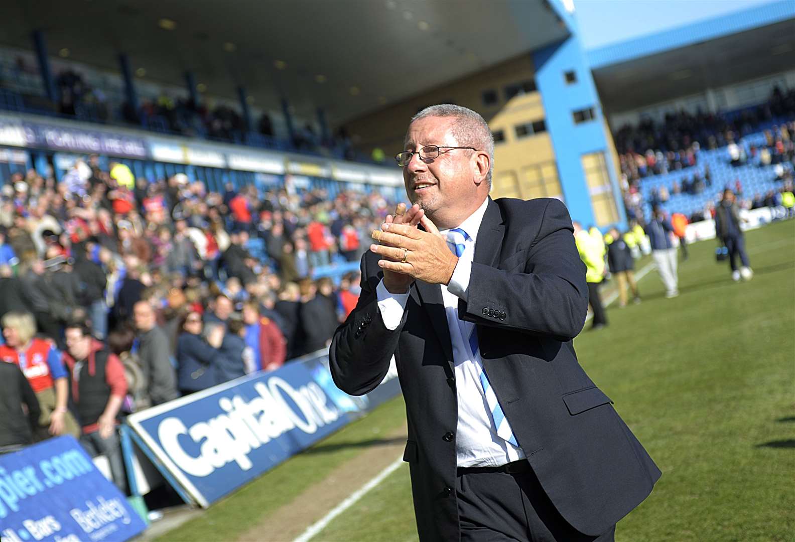 Paul Scally has enjoyed plenty of highs and lows while at Gillingham. Picture: Barry Goodwin