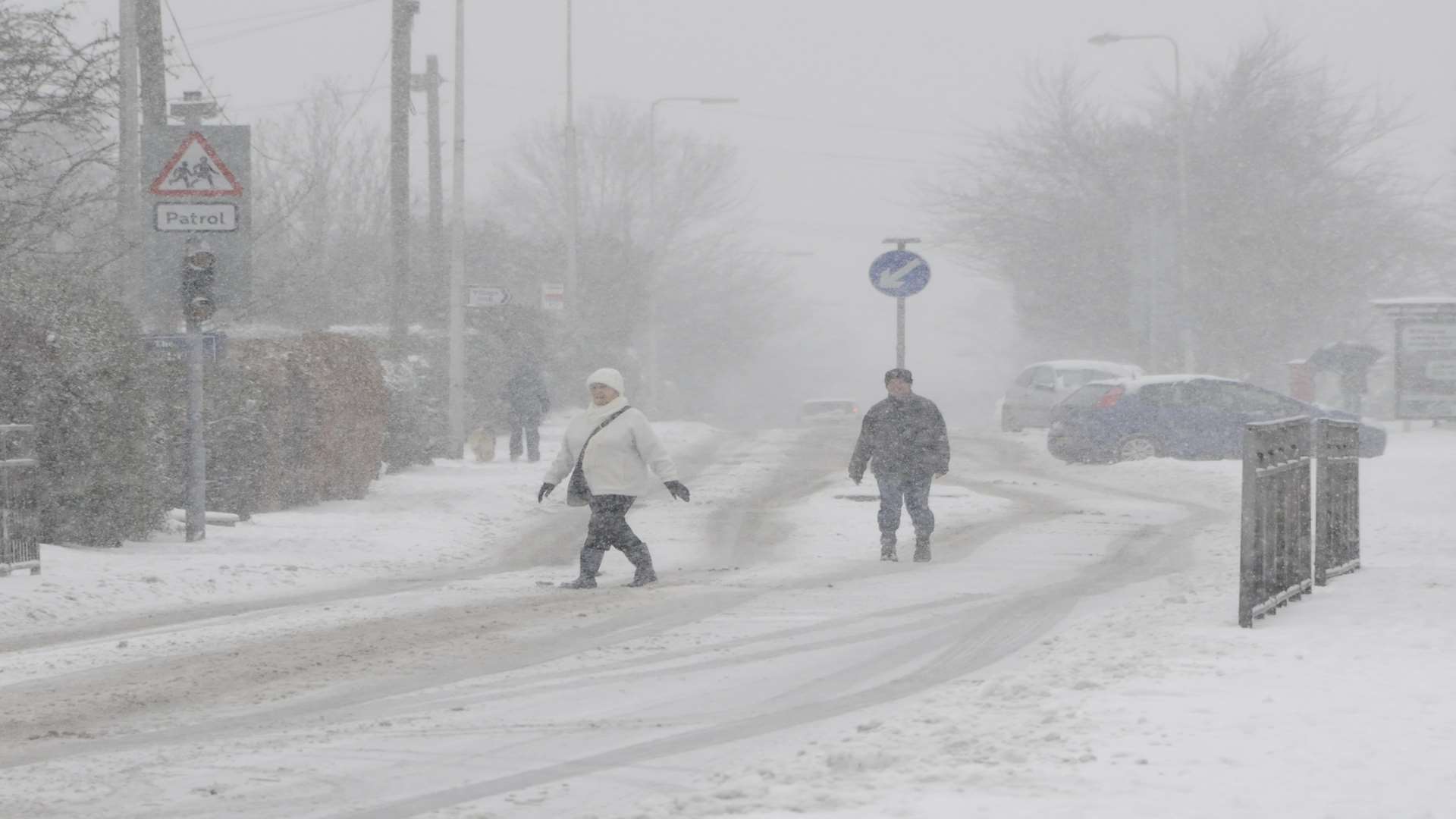 We might be greeted by scenes like this, from Dover, in 2013