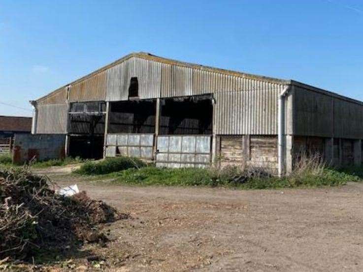 Abbey Farm barn in Church Street, Higham. Picture: Gravesend council planning portal