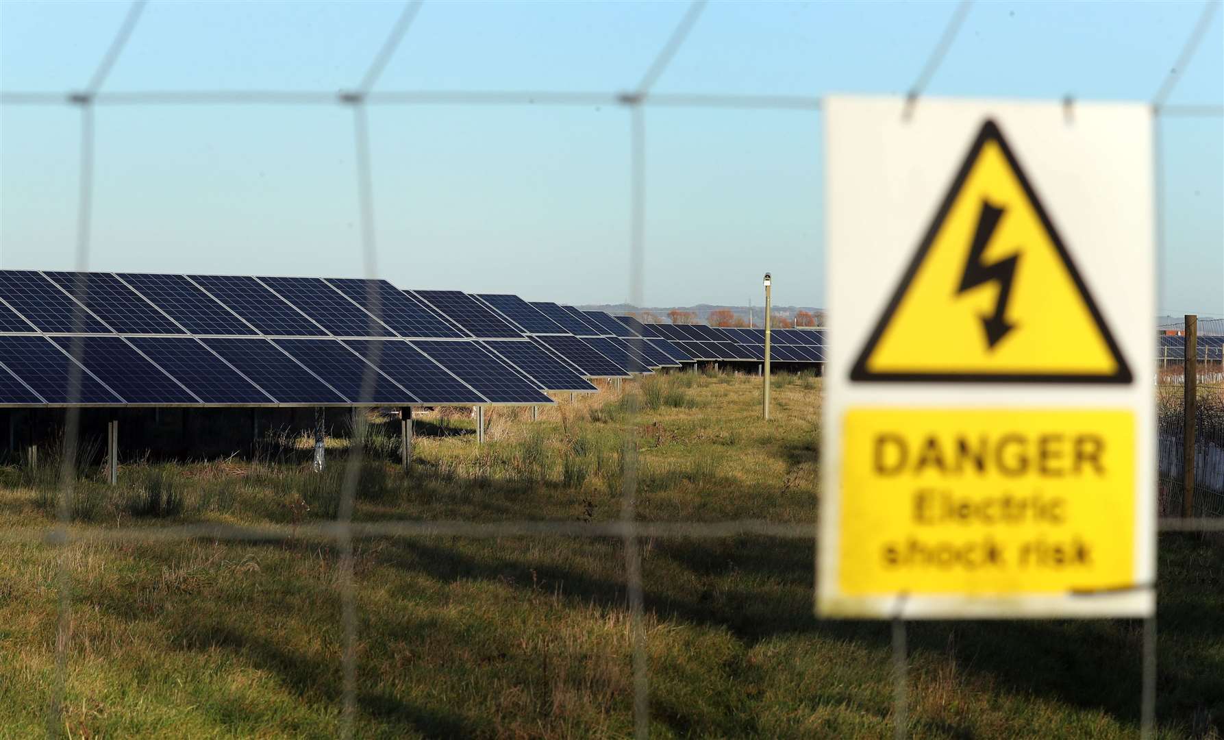 Renewable energy is now almost matching gas in electricity production, with trade representatives calling for more investment (Gareth Fuller/PA)