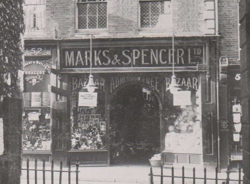 The original St George's Street premises in which M&S opened in 1921, before relocating to its current premises in 1930. Picture: M&S