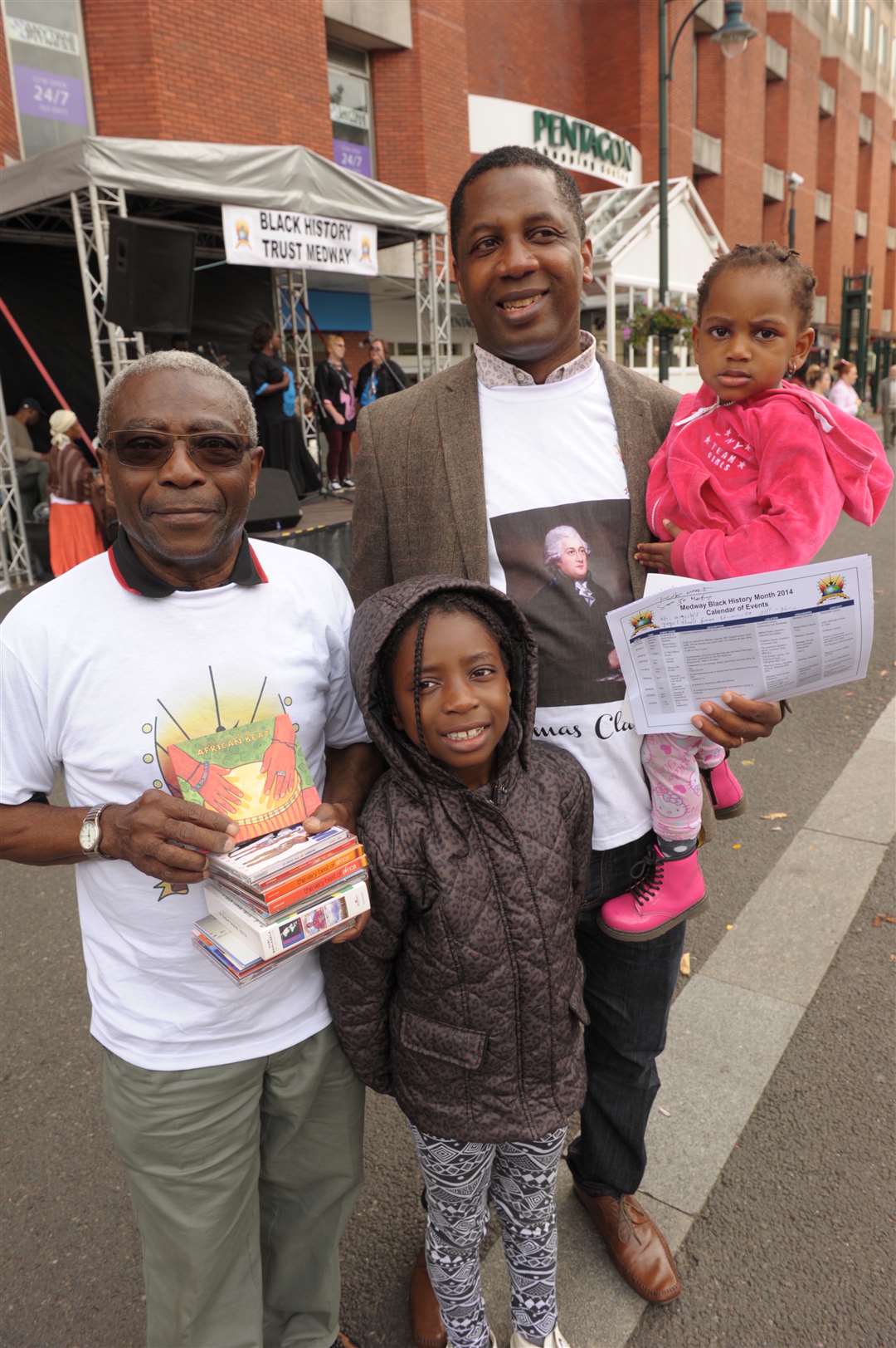 Isaac Igwe, right, has been chosen by Labour to contest the Strood south by-election