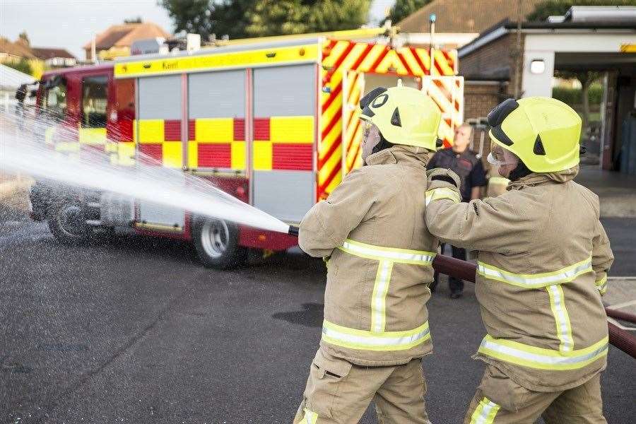 Lead by the first female director, Kent Fire & Rescue pay women more on average